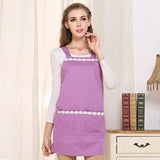 Radiation Shielding Long Maternity Apron with Two Pockets