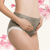 Recommend anti-electromagnetic radiation silver fiber women underwear comfortable and breathable pregnant women underwear