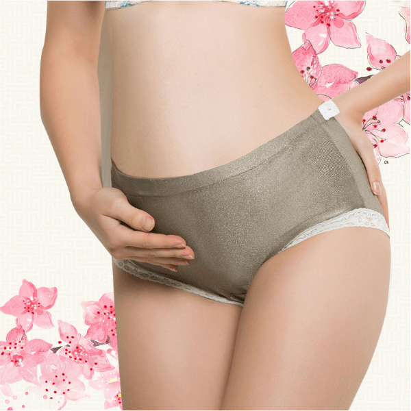 Recommend anti-electromagnetic radiation silver fiber women underwear comfortable and breathable pregnant women underwear