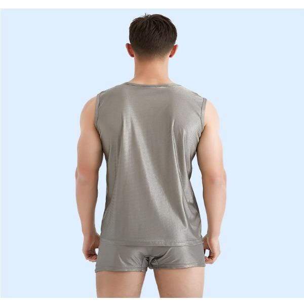 Pusaman EMF Protection Men's Clothing, RF Shielding Anti-Radiation emf  Protection Clothing, Silver Fiber Long-sleeved Underwear (Color :  Longsleeve