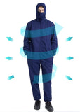 Pro-Metal Fiber Genuine Electromagnetic Radiation Protective Coverall With Half-Face Cover