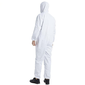 Pro-Metal Fiber Genuine Electromagnetic Radiation Protective Coverall With Half-Face Cover