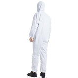 Double Layer 100AG Genuine Pro-Silver Fiber Genuine Electromagnetic Radiation Protective Coverall With Half-Face Cover