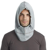 Electromagnetic Radiation Protective Men Hood Cap 100% Pure-Silver Fiber Protects The Brain And Thyroid From EMF