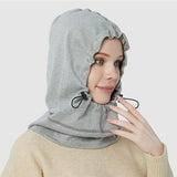 Electromagnetic Radiation Protective Women Hood Cap 100% Pure-Silver Fiber Protects The Brain And Thyroid From EMF