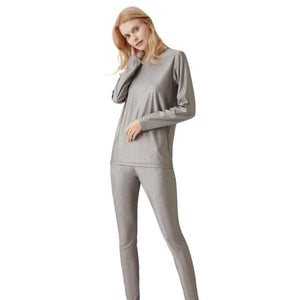 Faraday Women Long Underwear Set 100% Pro-Silver Fiber Tested 9KHz-40GHz