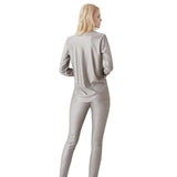 Faraday Women Long Underwear Set 100% Pro-Silver Fiber Tested 9KHz-40GHz