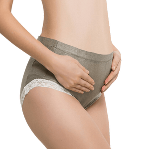 Recommend anti-electromagnetic radiation silver fiber women underwear comfortable and breathable pregnant women underwear