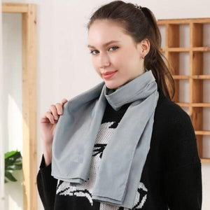 Electromagnetic Radiation Protection Pure-Silver Fiber Scarf